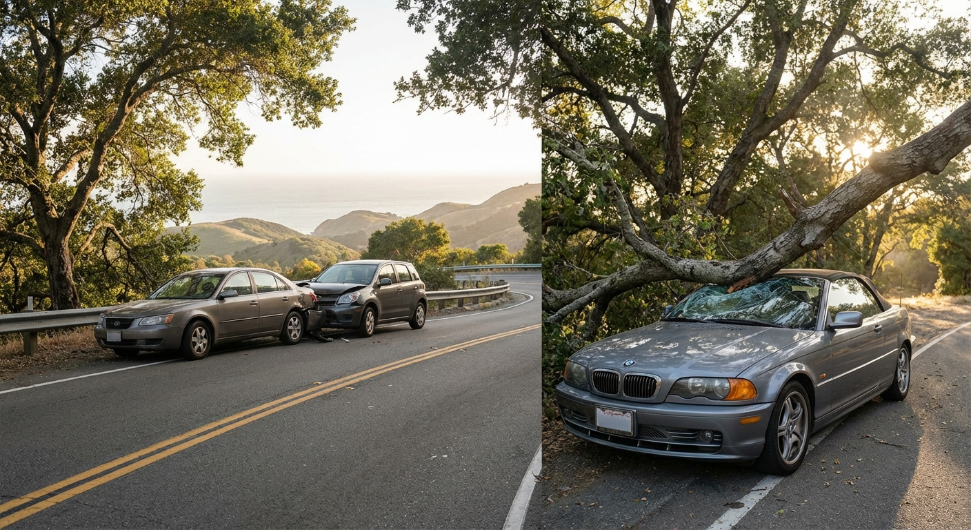 california car insurance comprehensive vs collision - California insurance guide