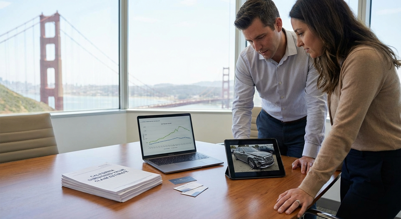 california car insurance diminished value claims - California insurance guide