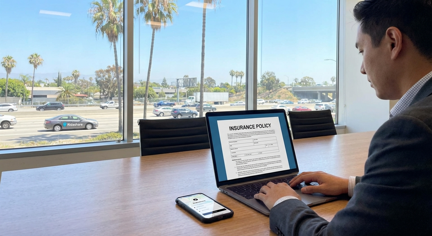 california car insurance rideshare coverage - California insurance guide